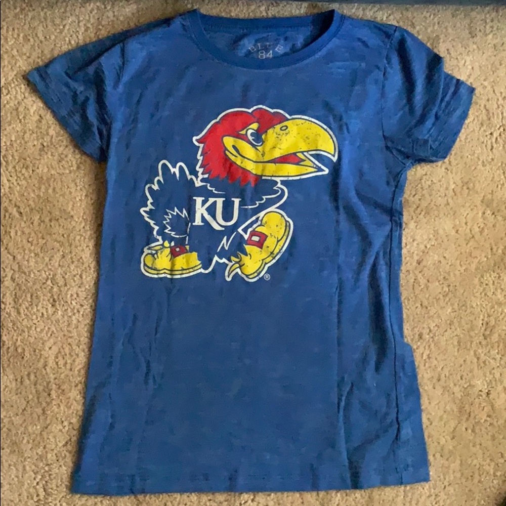 Blue KU T-Shirt